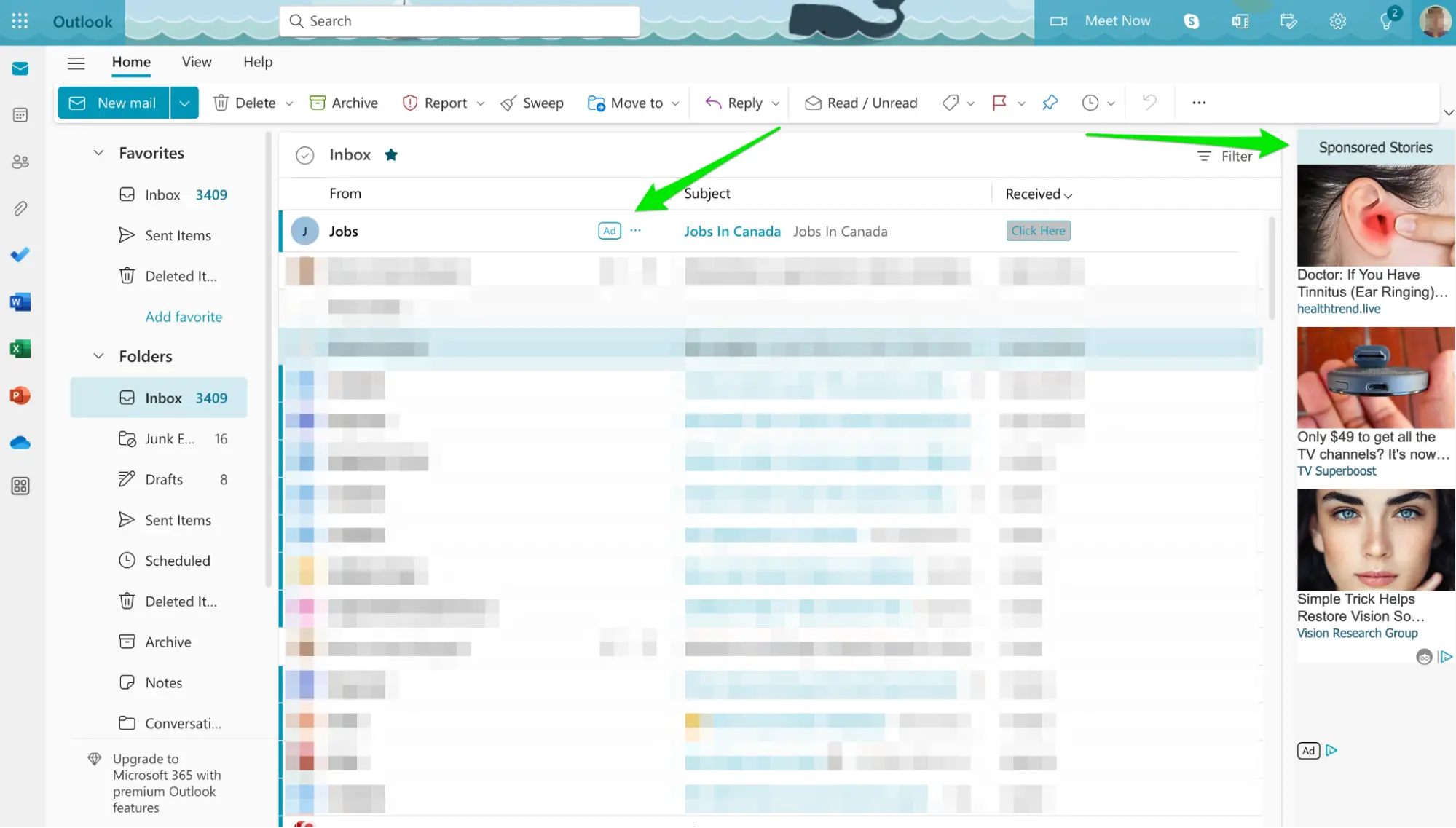 Source: Outlook screenshot